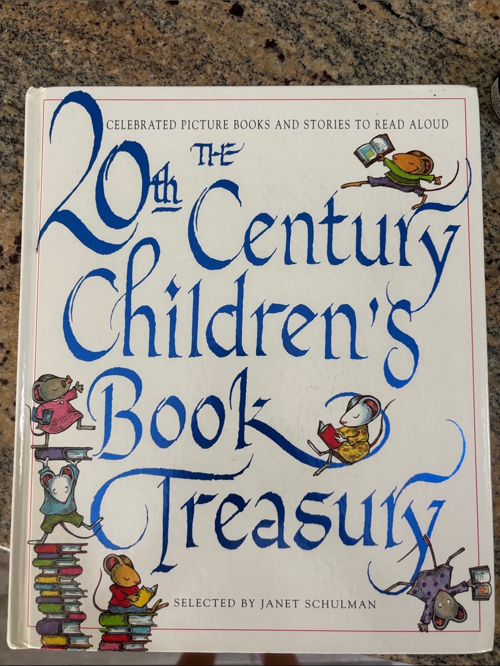 20th Century Children's Book Treasury – Blue Hardcover Story Collection